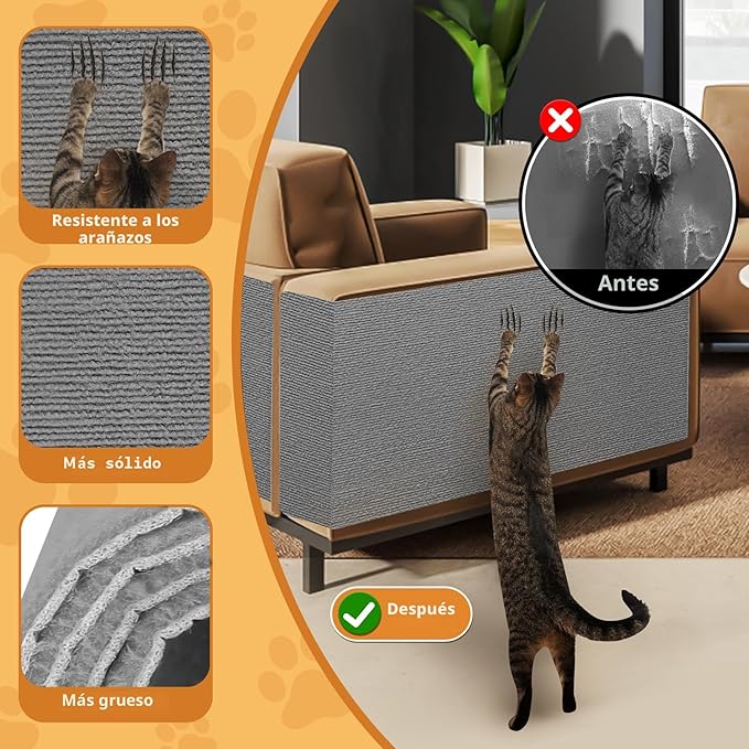 Protector Suave Anti-Arañazos de Gato, ¡Protege Ya tus muebles!, Incluye 1, Envio Gratis + Pago Contraentrega